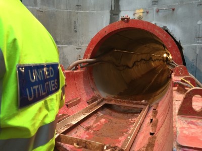 Picture of a sewage tunnel