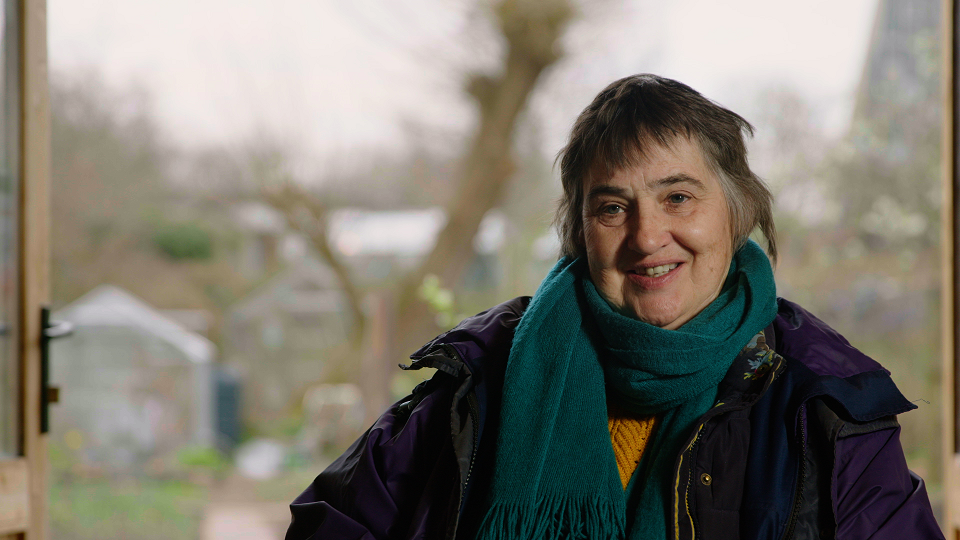 Kate Shaw of Brighton Grove Allotments