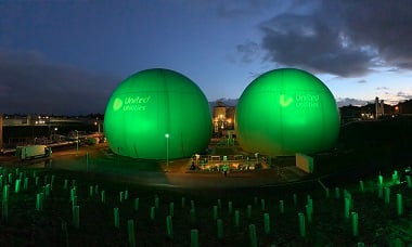 Davyhulme WwTW Gas holders