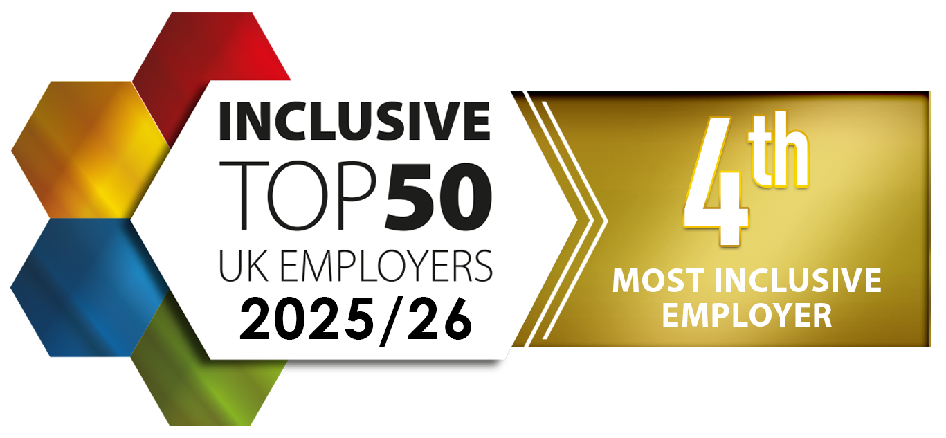 #4 most inclusive UK employer