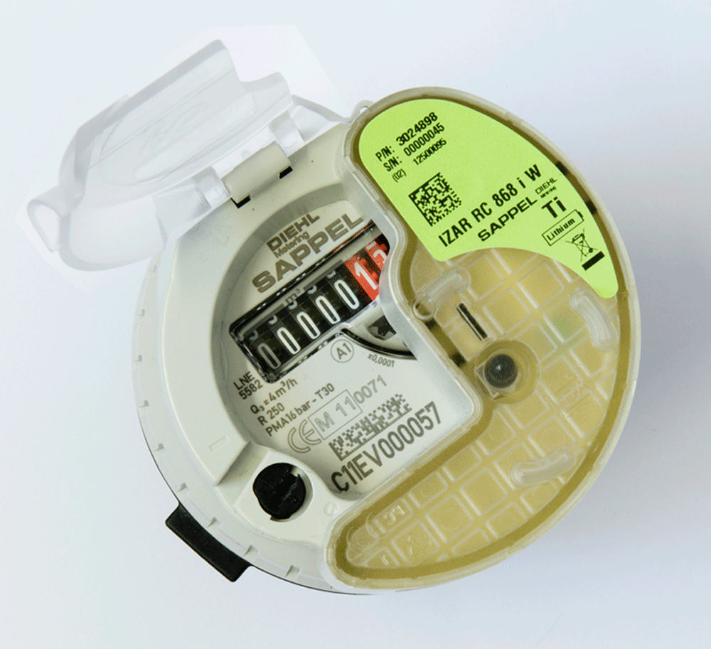 Image of a water meter