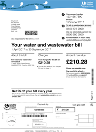best water bill template photos water bill template