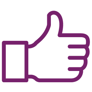 Thumbs up icon Thumbs up icon