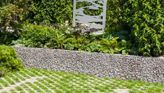 Gabion walling