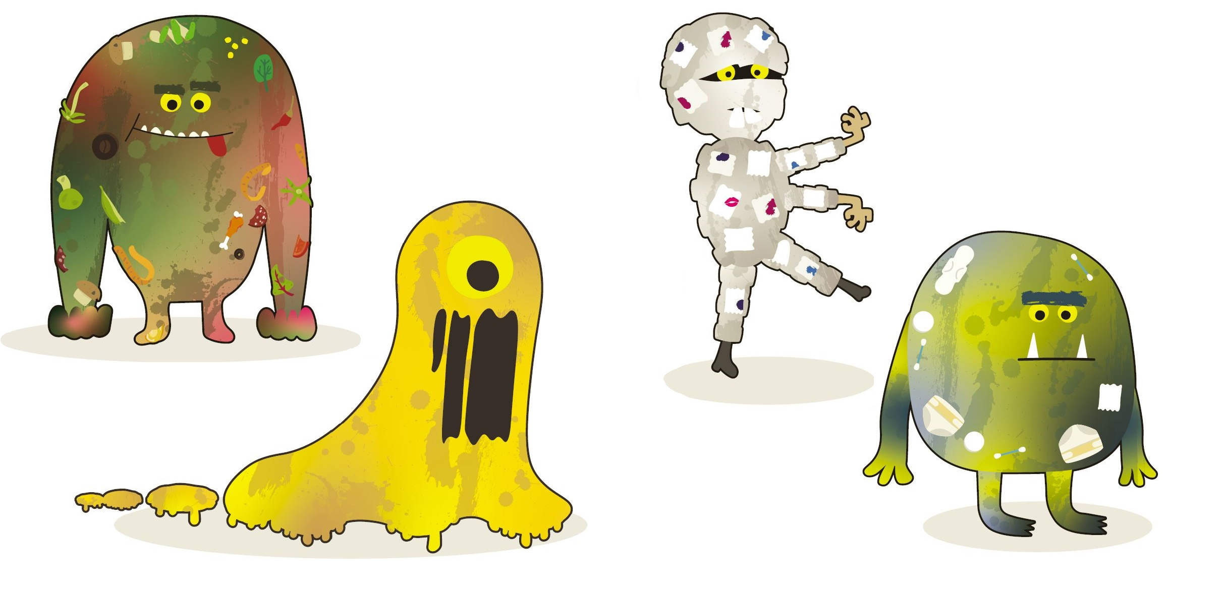 Banner image of sewer monsters