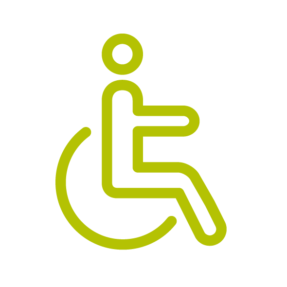 Wheel chair icon