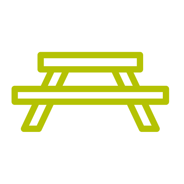 Picnic table icon