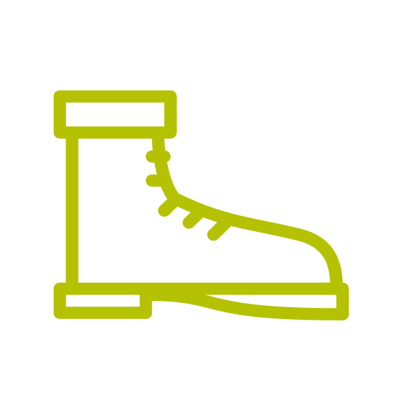 Walking boot icon