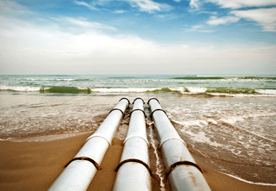 Overflow pipes