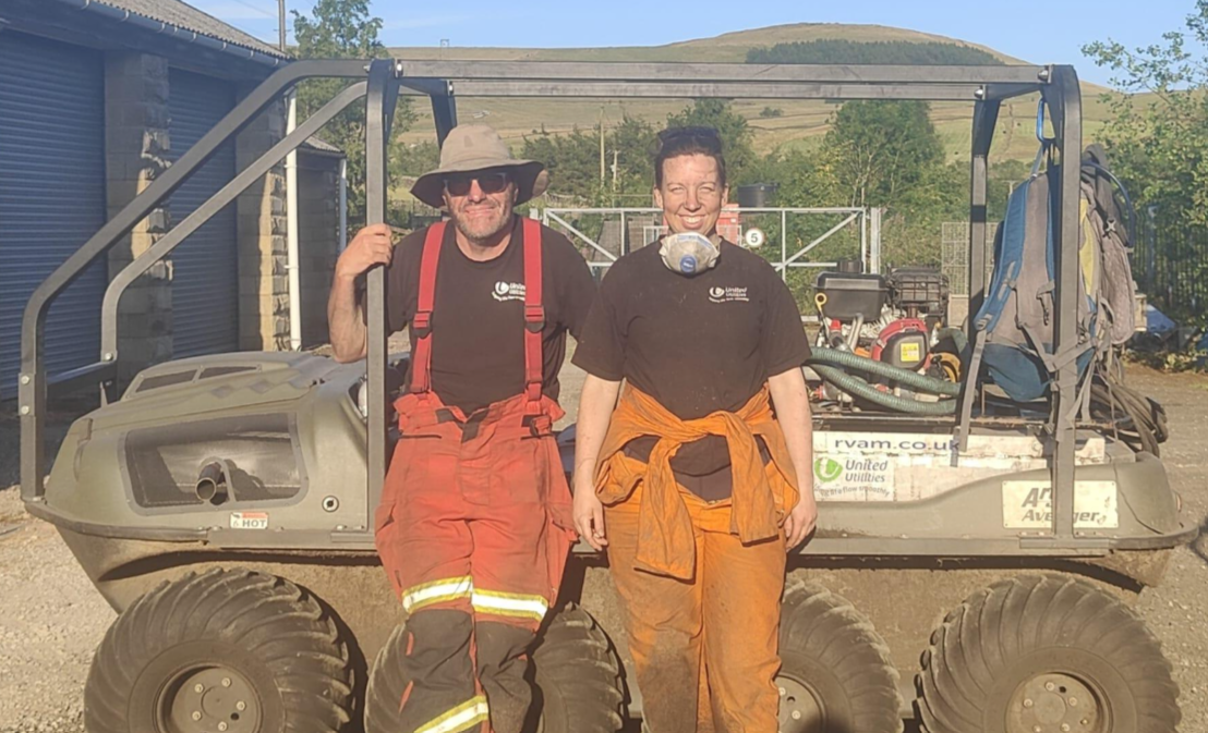 Moorland fire 2026