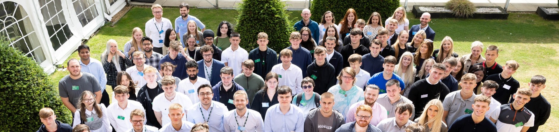 Apprentice and graduate group photo